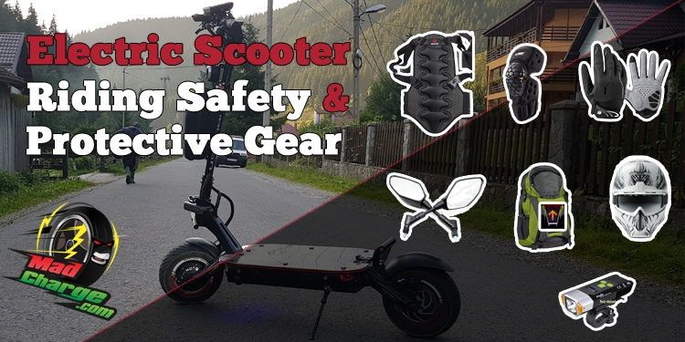 Lim infrastruktur vægt Electric Scooter Riding Safety and Protective Gear - MadCharge