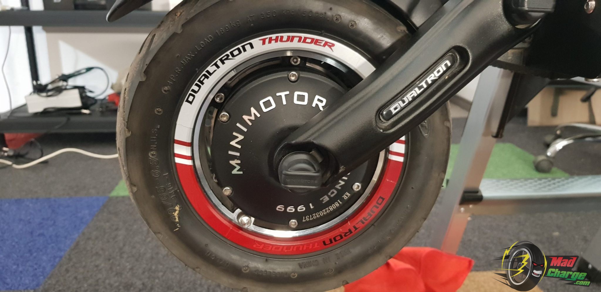 Reflective Rim Stickers for Dualtron Scooters MadCharge