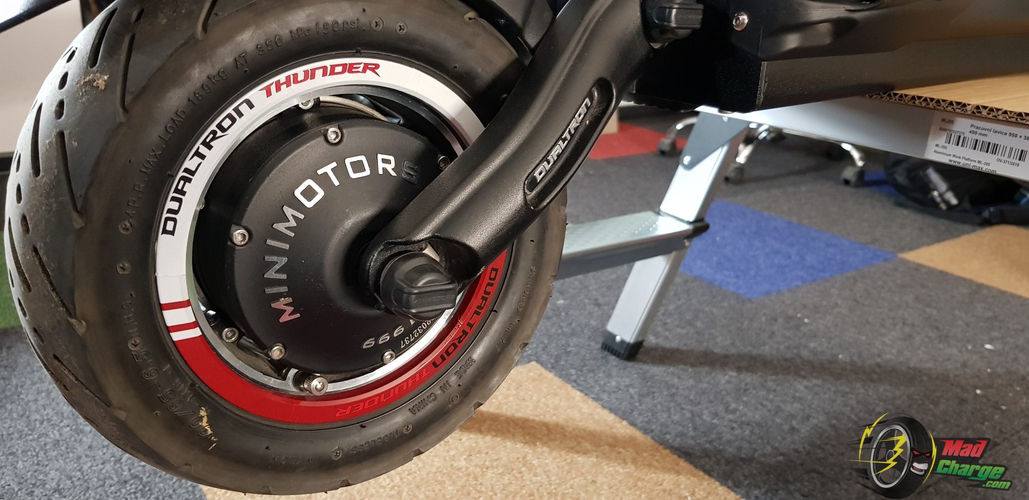 Reflective Rim Stickers for Dualtron Scooters MadCharge