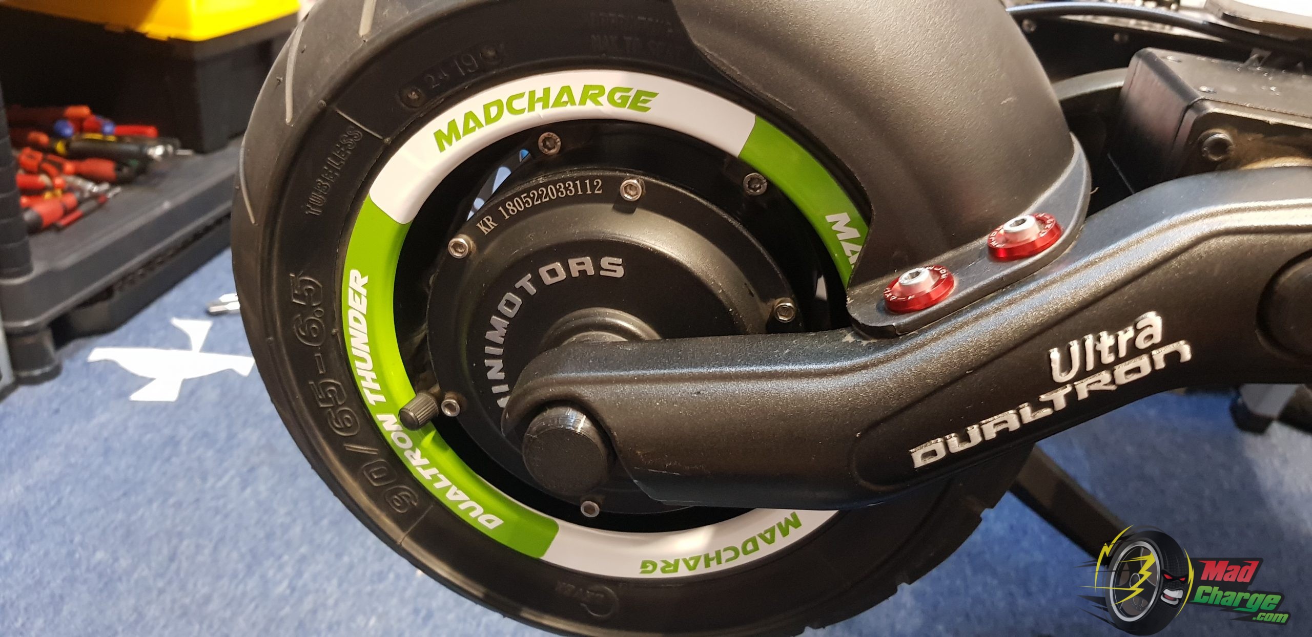 Reflective Rim Stickers for Dualtron Scooters MadCharge