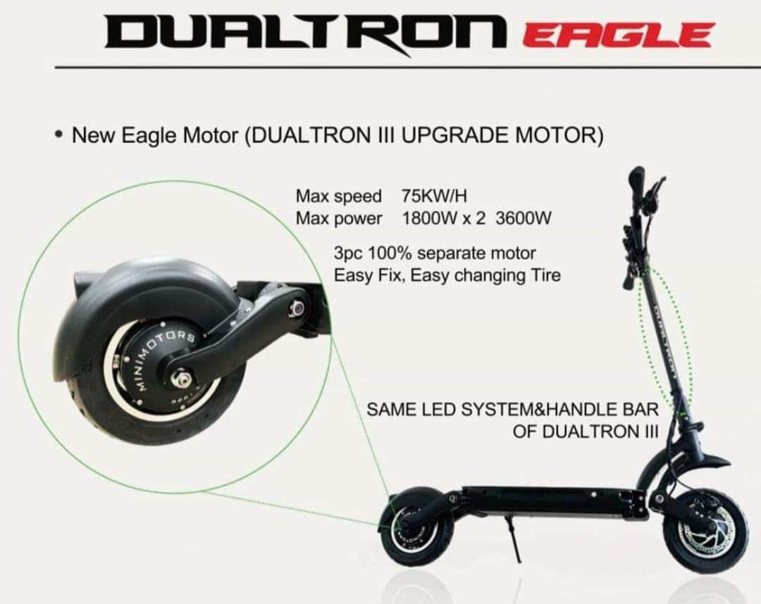 Mando de luces Minimotors Dualtron